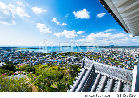 城山公園和藍天 81455820