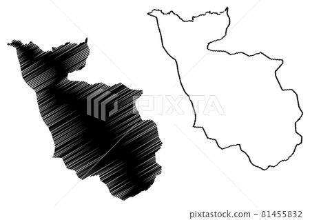 Kayanza Province (Republic of Burundi, Provinces of Burundi, Northern region) map vector illustration, scribble sketch Kayanza map Kayanza Province (Republic of Burundi, Provinces of Burundi, Northern region) map vector illustration, scribble sketch Kayanza map 81455832