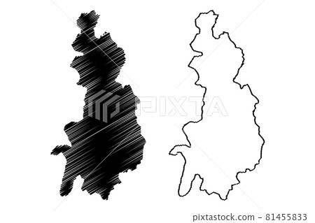 Gitega Province (Republic of Burundi, Provinces of Burundi, Eastern region) map vector illustration, scribble sketch Gitega map Gitega Province (Republic of Burundi, Provinces of Burundi, Eastern region) map vector illustration, scribble sketch Gitega map 81455833