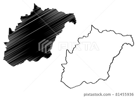 Rutana Province (Republic of Burundi, Provinces of Burundi, Eastern region) map vector illustration, scribble sketch Rutana map Rutana Province (Republic of Burundi, Provinces of Burundi, Eastern region) map vector illustration, scribble sketch Rutana map 81455936