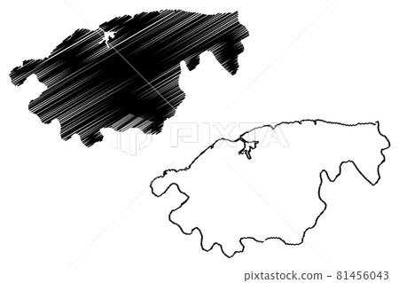 La Habana Province (Republic of Cuba, Provinces of Cuba) map vector illustration, scribble sketch Ciudad de La Habana map.... La Habana Province (Republic of Cuba, Provinces of Cuba) map vector illustration, scribble sketch Ciudad de La Habana map.... 81456043