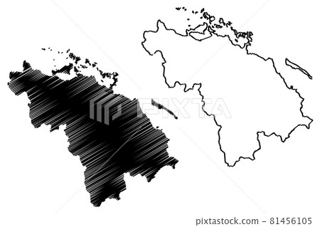 Villa Clara Province (Republic of Cuba, Provinces of Cuba) map vector illustration, scribble sketch Villa Clara map.. Villa Clara Province (Republic of Cuba, Provinces of Cuba) map vector illustration, scribble sketch Villa Clara map.. 81456105