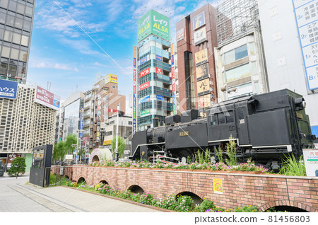Cityscape SL and cityscape of Shinbashi Station West Exit Square Minato-ku, Tokyo 81456803