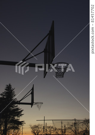 Basket goal Sakura City, Tochigi Prefecture 81457702