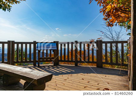 View from Iwayado Park and Iwayayama Observatory in Autumn <Seto City, Aichi Prefecture> 81460260