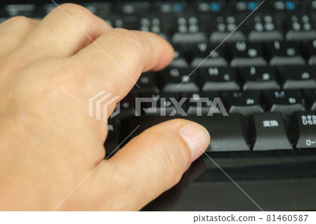 Hands to hit the keyboard Business image 81460587