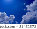blue sky and clouds 81461572