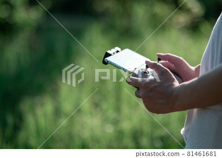 Drone's pilot Drone's pilot 81461681