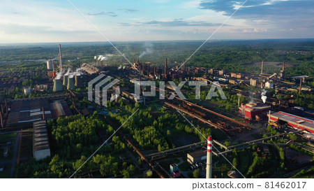 Factory metal steel drone aerial video shot smoke chimneys black processing hot, smog city Ostrava, dust air dron refinery calamity situation quick streaming emissions health smoking pollution ecology Factory metal steel drone aerial video shot smoke chimneys black processing hot, smog city Ostrava, dust air dron refinery calamity situation quick streaming emissions health smoking pollution ecology 81462017