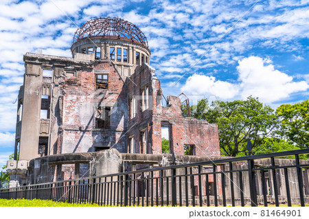 <廣島>原子彈爆炸圓頂/和平紀念公園 81464901