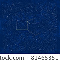 Autumn constellations: Pegasus and surrounding stars 81465351