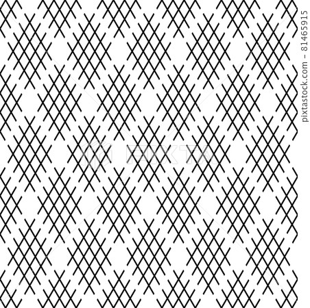 Abstract seamless geometric diamonds pattern and texture. Abstract seamless geometric diamonds pattern and texture. 81465915