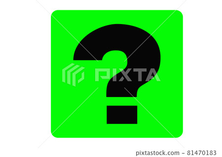Simple Question Mark Eco Simple Question Mark Eco 81470183