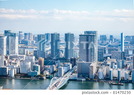 東京晴海的摩天大樓 東京晴海的摩天大樓 81470230
