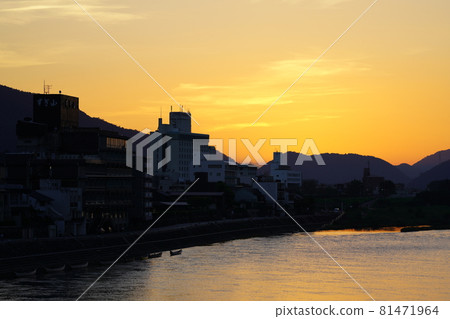 夏季長良河日出 夏季長良河日出 81471964