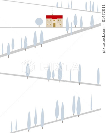 冬季景觀 val d'orcia 托斯卡納 toscana 81472011
