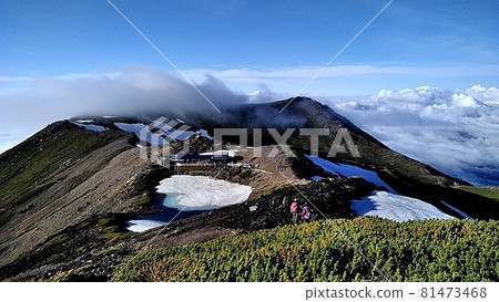禦嶽山，殘雪[6月] 81473468