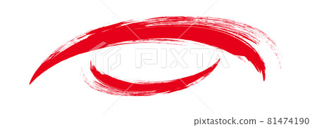 Brush line. Brush texture. Japanese material. Brush line. Brush texture. Japanese material. 81474190