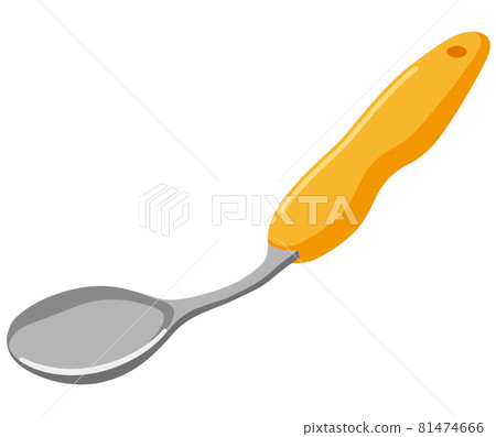 Easy-to-grip spoon, self-help tool, long-term care 81474666