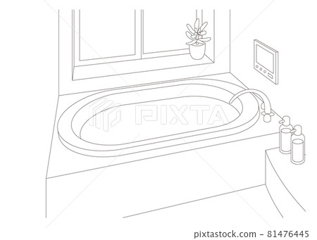 Bathroom vector illustration Bathroom vector illustration 81476445