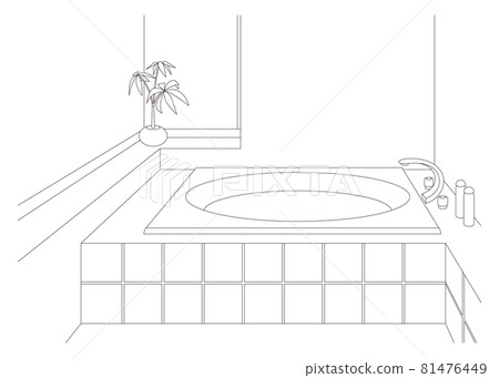 Bathroom vector illustration Bathroom vector illustration 81476449