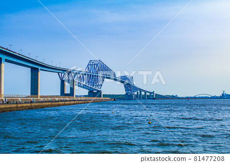 [Tokyo Cityscape] Tokyo Gate Bridge (Wakasu Park) 81477208