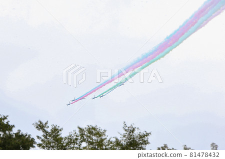 Acrobat Flight Team Blue Impulse 81478432