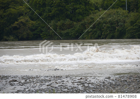 Danger water level Danger water level 81478908