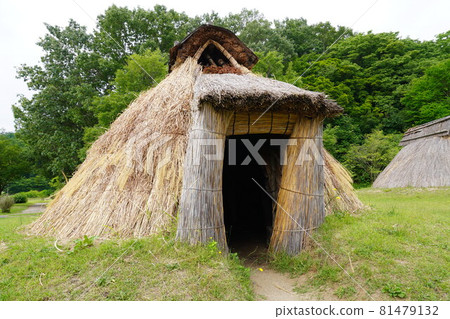 Pit-house dwelling (summer) Pit-house dwelling (summer) 81479132