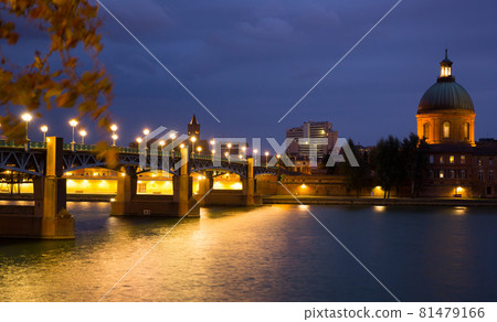 Night view of Toulouse Night view of Toulouse 81479166