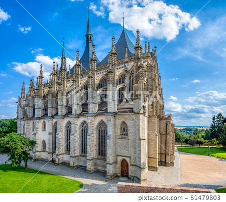 Saint Barbara's Cathedral, Kutna Hora, Czech Republic Saint Barbara's Cathedral, Kutna Hora, Czech Republic 81479803