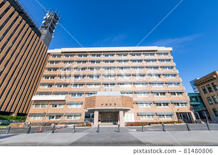 Kofu City, Yamanashi Prefecture, Yamanashi Prefectural Office Main Building and New Disaster Prevention Building 81480806