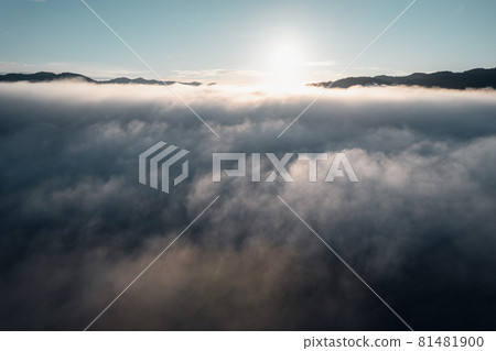 morning fog in the mountains rainy season morning fog in the mountains rainy season 81481900