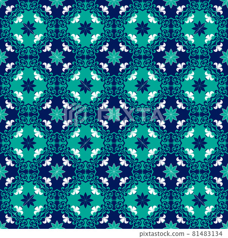 Talavera pattern. Moroccan tile mosaic.  81483134