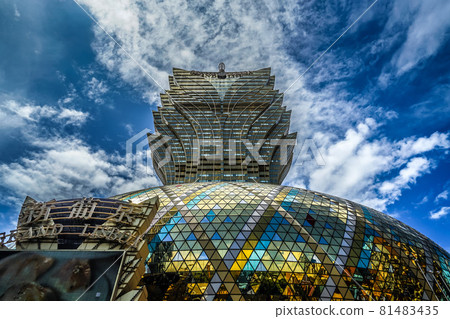 Cityscape of Grand Lisboa and Macau Cityscape of Grand Lisboa and Macau 81483435