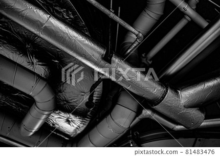 工廠管道和閥門 工廠管道和閥門 81483476