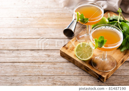 Old Cuban cocktail Old Cuban cocktail 81487190