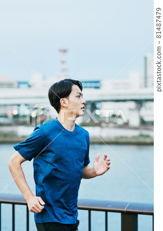 man running man running 81487479