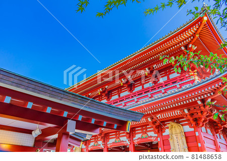 [Tokyo cityscape] Scenery around Sensoji Temple 81488658