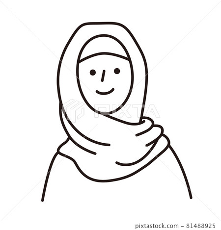 Woman wearing hijab Woman wearing hijab 81488925