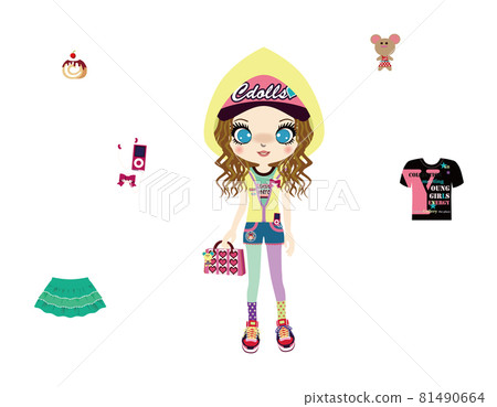 Girl Illustration-Gal Girl Illustration-Gal 81490664