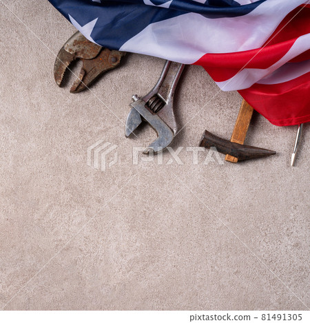 美國勞動節 勞動節 勞工節 工具 安全帽 工地帽 American Labor Day 81491305