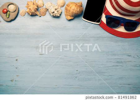 Summer objects for vacation Summer objects for vacation 81491862