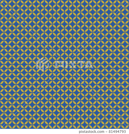 Cloisonne connection pattern Japanese pattern background material 81494793