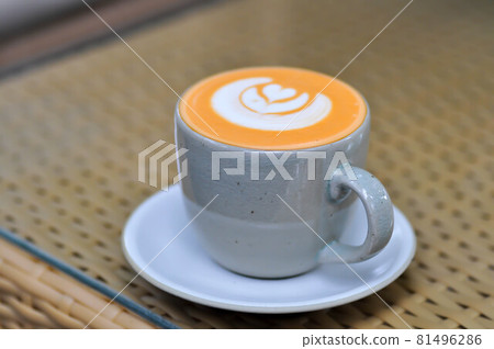 tea or hot tea or milk tea, Thai milk tea 81496286