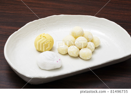 Jugoya 月見餃子 日式點心 月見祭 圖像素材 81496735