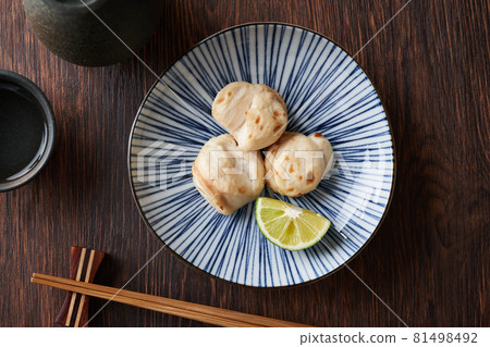 Grilled tiger blowfish milt 81498492