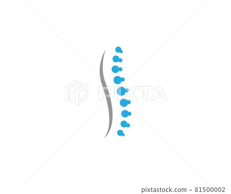 Spine logo vector icon - Stock Illustration [81500002] - PIXTA