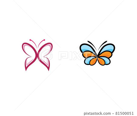 Butterfly logo template Butterfly logo template 81500051