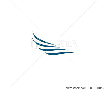 Water wave logo illustration 81500052